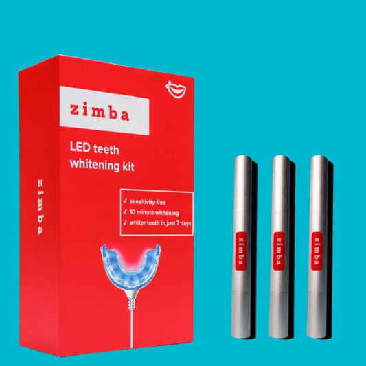 Zimba Supreme LED Whitening Kit (LED + 3 x 2ml Whitening Pens)
