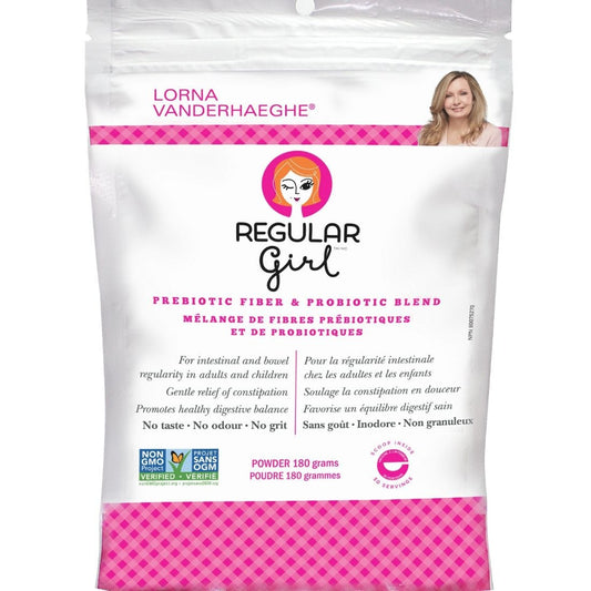 Smart Solutions Regular Girl, Prebiotic Fibre and Probiotic Powder (Formerly Lorna Vanderhaeghe Regular Girl)