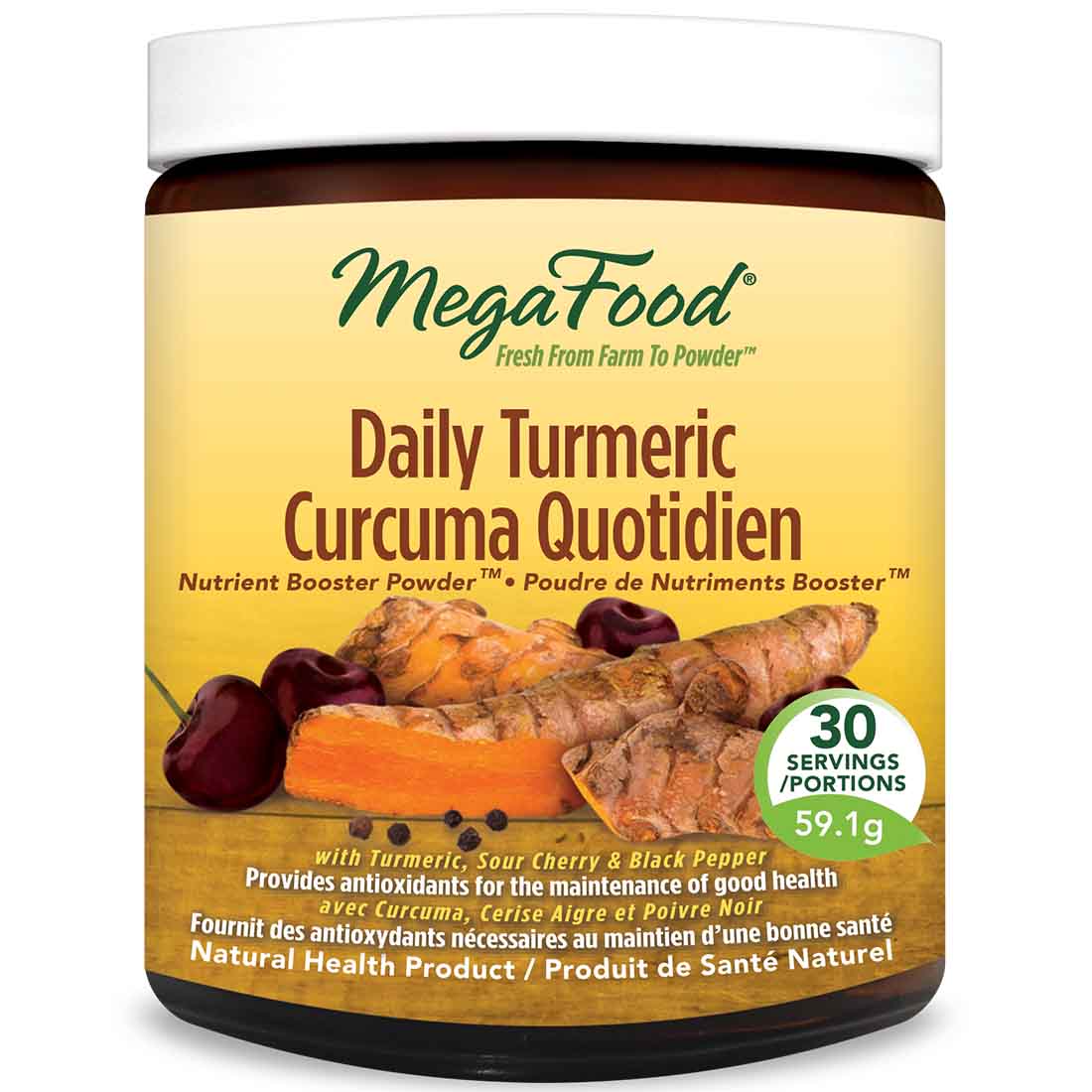 MegaFood Daily Turmeric Nutrient Booster, 59.1g