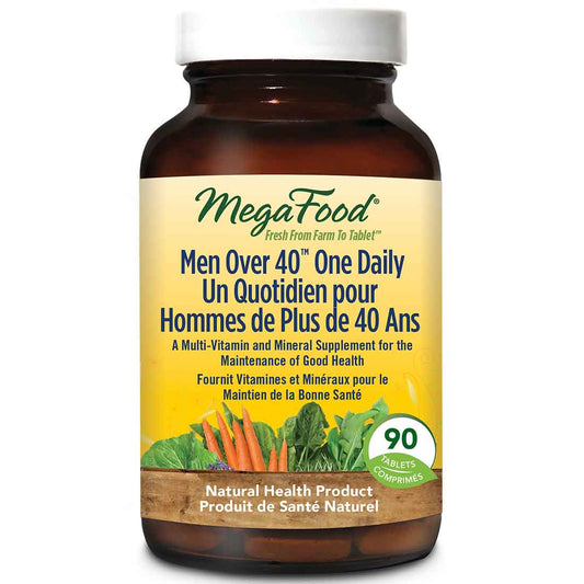 MegaFood Men Over 40 One Daily Multivitamin & Mineral Support