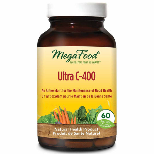 MegaFood Ultra C-400 mg DailyFoods, 60 Tablets