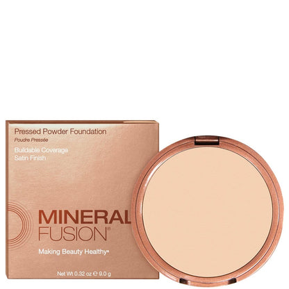 Mineral Fusion Pressed Powder Foundation, 9g, Clearance 35% Off, Final Sale