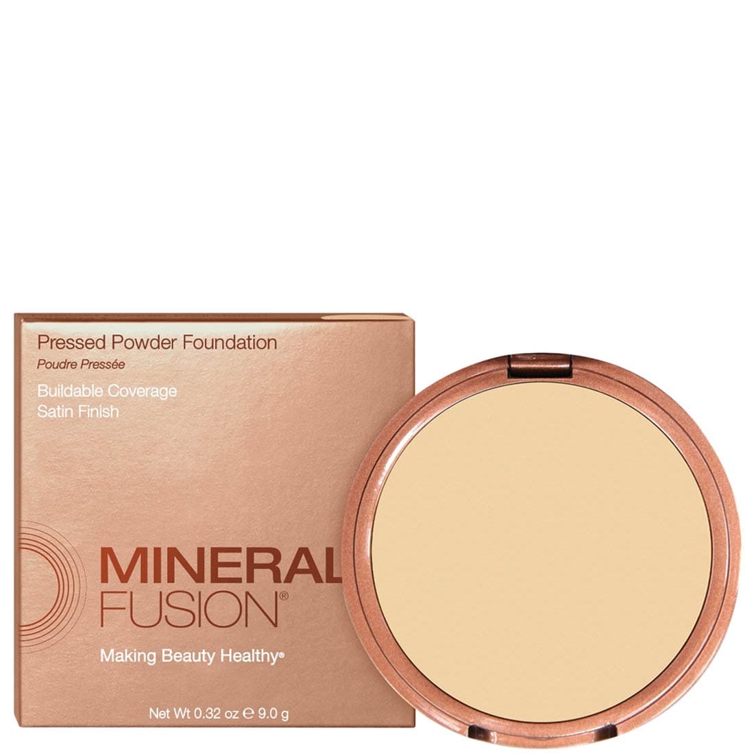 Mineral Fusion Pressed Powder Foundation, 9g, Clearance 35% Off, Final Sale