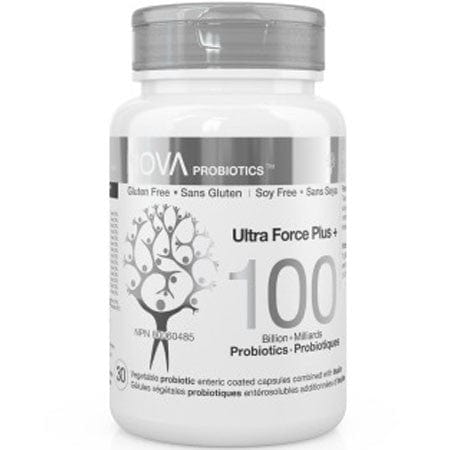 NOVA Ultra-Force PLUS+ Probiotic (100 Billion), 30 Capsules