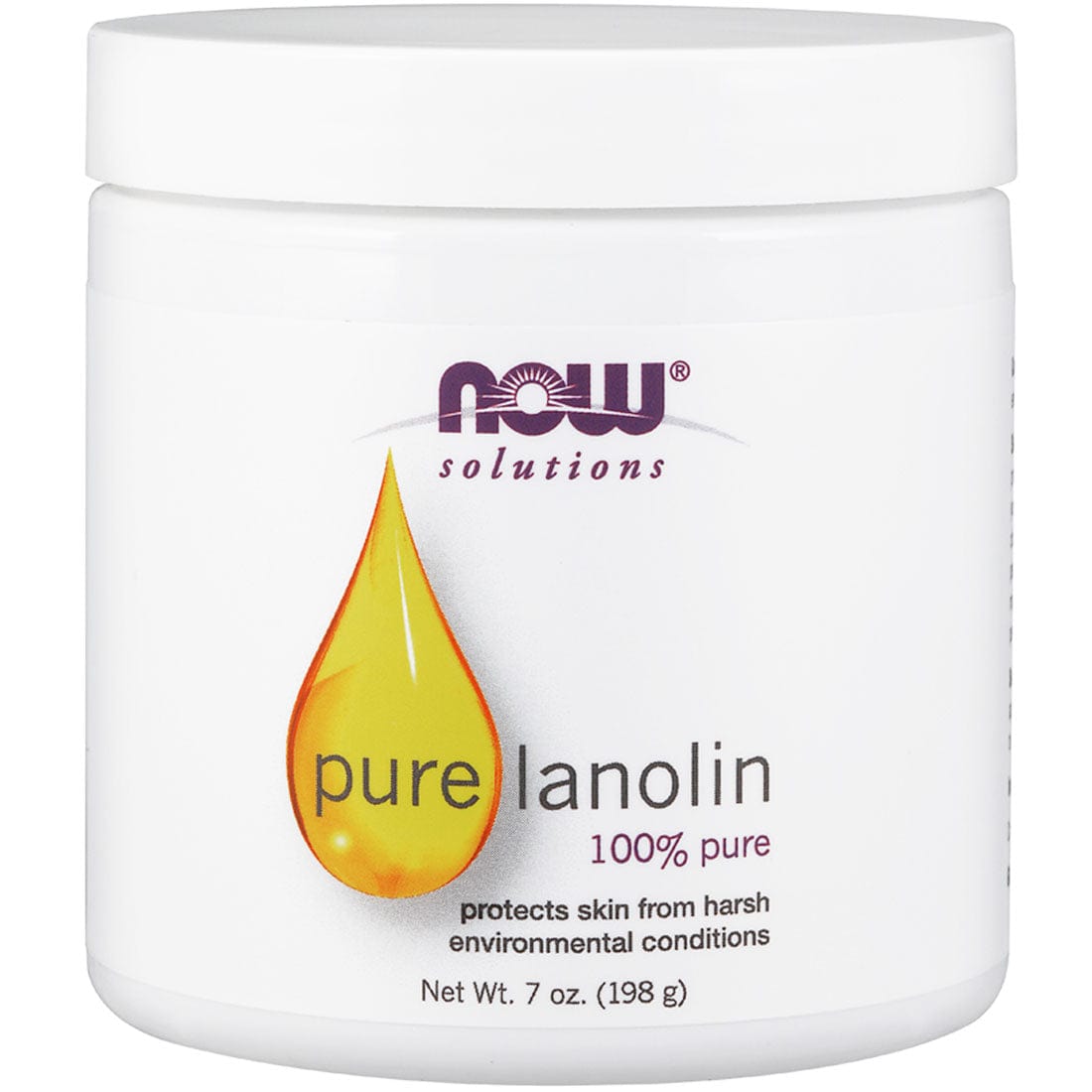 NOW 100% Pure Lanolin Lotion, 198ml