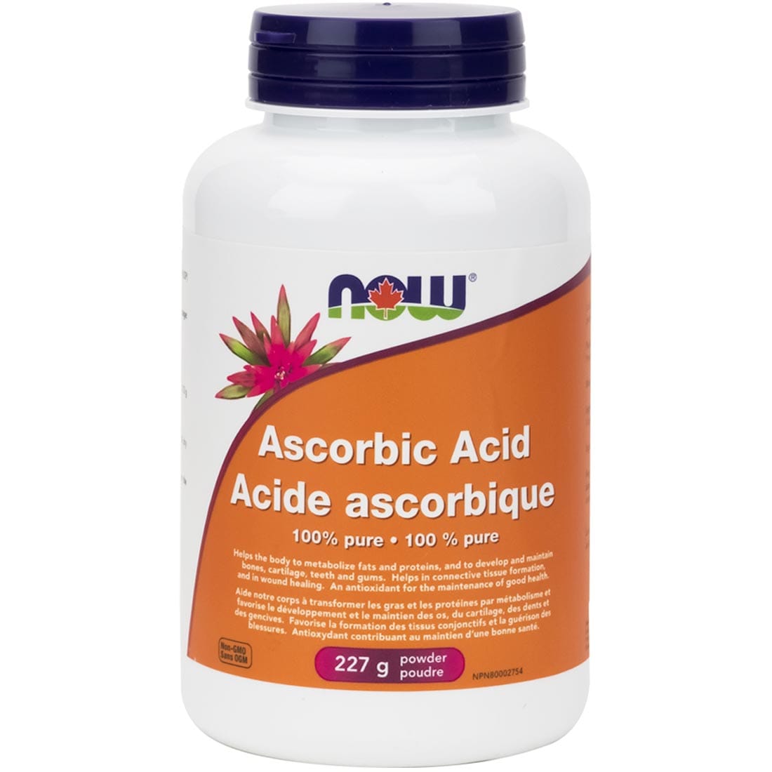 NOW Ascorbic Acid (100% Pure Vitamin C)