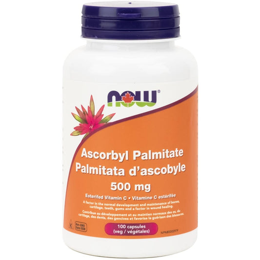 NOW Ascorbyl Palmitate, 500mg, 100 VCaps