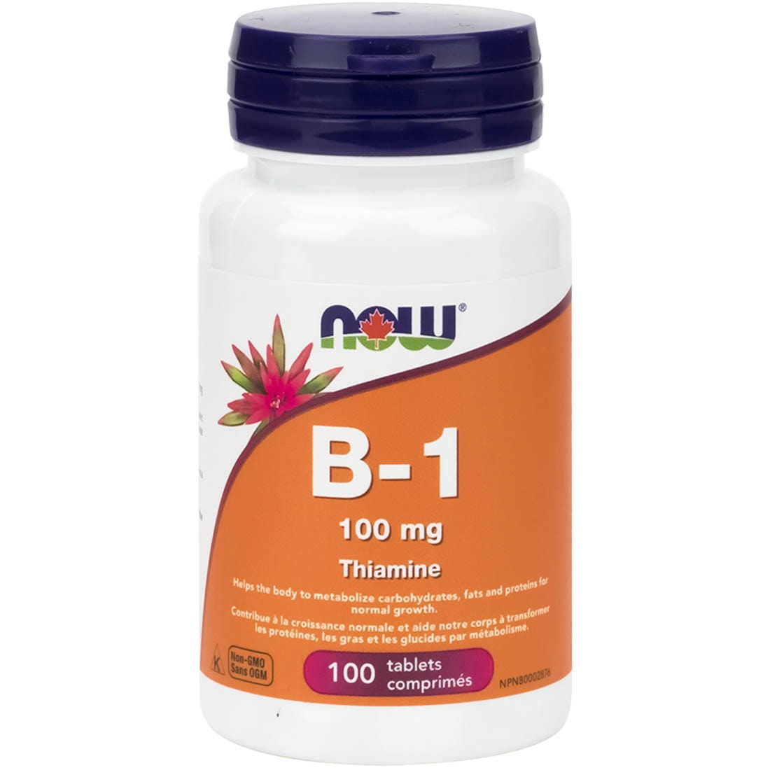 NOW B1 (Thiamine), 100mg, 100 Tablets