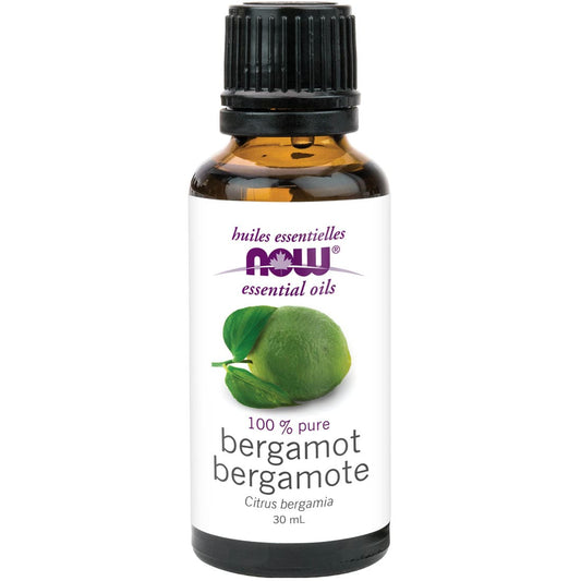NOW Bergamot Oil (Aromatherapy), 30ml
