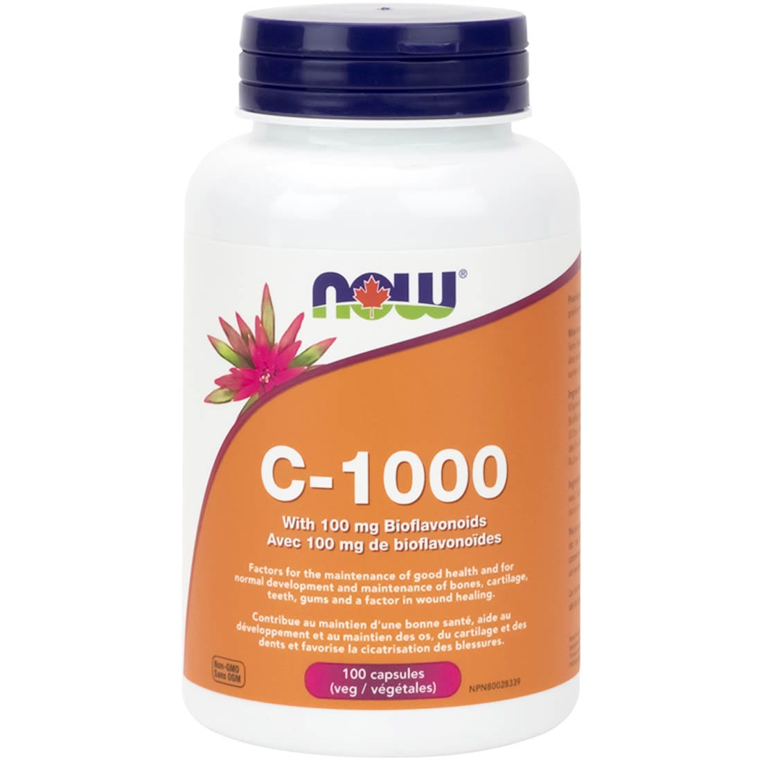 NOW C-1000 with Bioflavanoids (1000mg Vitamin C)