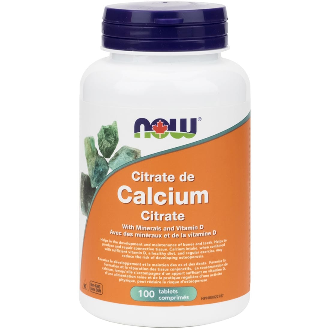 NOW Calcium Citrate with Magnesium & Zinc