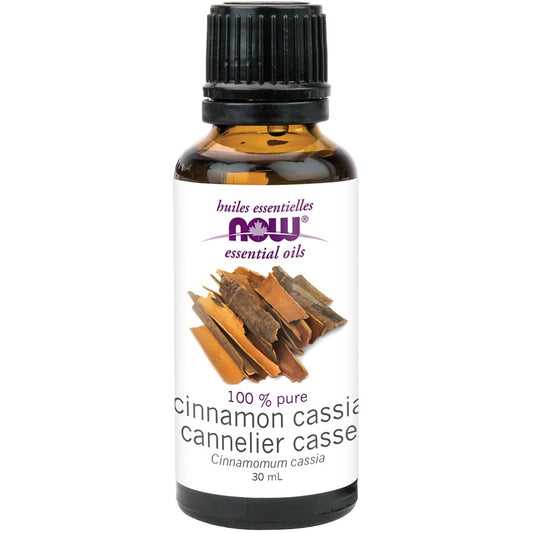 NOW Cinnamon Cassia Oil (Aromatherapy), 30ml