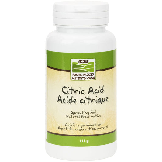 NOW Citric Acid, 113g