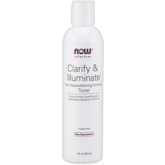 NOW Clarify & Illuminate Purifying Toner, 237ml