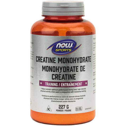 NOW Creatine Monohydrate (100% Pure and Non-GMO)