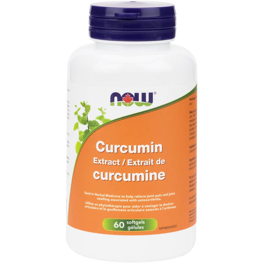 NOW Curcumin Extract, 362mg, 60 Softgels
