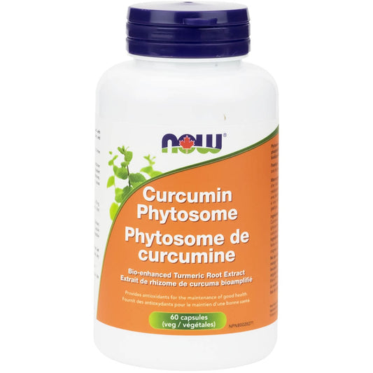NOW Curcumin Phytosome, 60 Vcaps