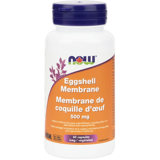 NOW Eggshell Membrane, NEM, 500mg, 60 Vcaps