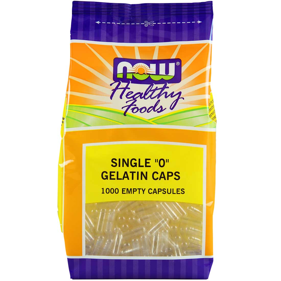 NOW Empty Gelatin Capsules "0"