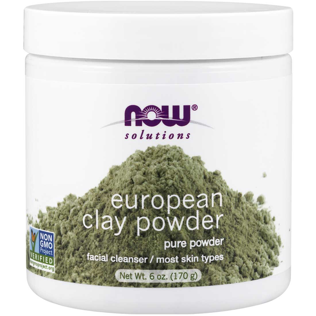 NOW European Clay Powder, 170g