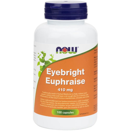 NOW Eyebright Herb, 410mg, 100 Vcaps