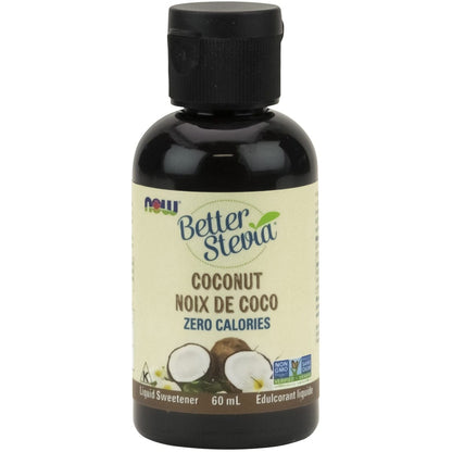 NOW Flavoured Stevia Liquid Drops, Zero Calorie Sweetener, Delicious, Natural, 60ml
