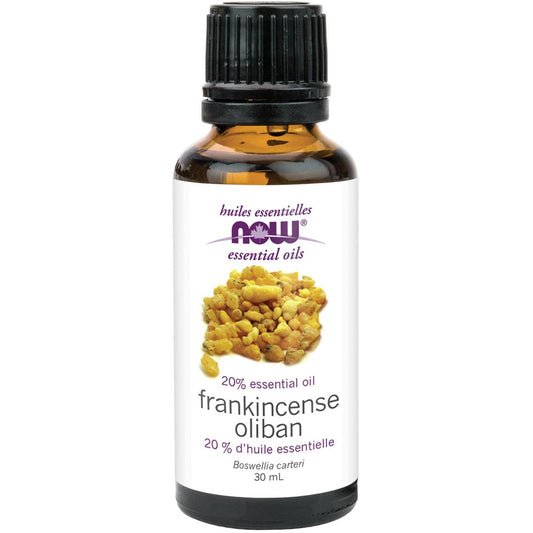 NOW Frankincense Oil, 20% Oil Blend (Aromatherapy), 30ml