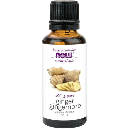 NOW Ginger Oil (Aromatherapy), 100% Pure, 30ml