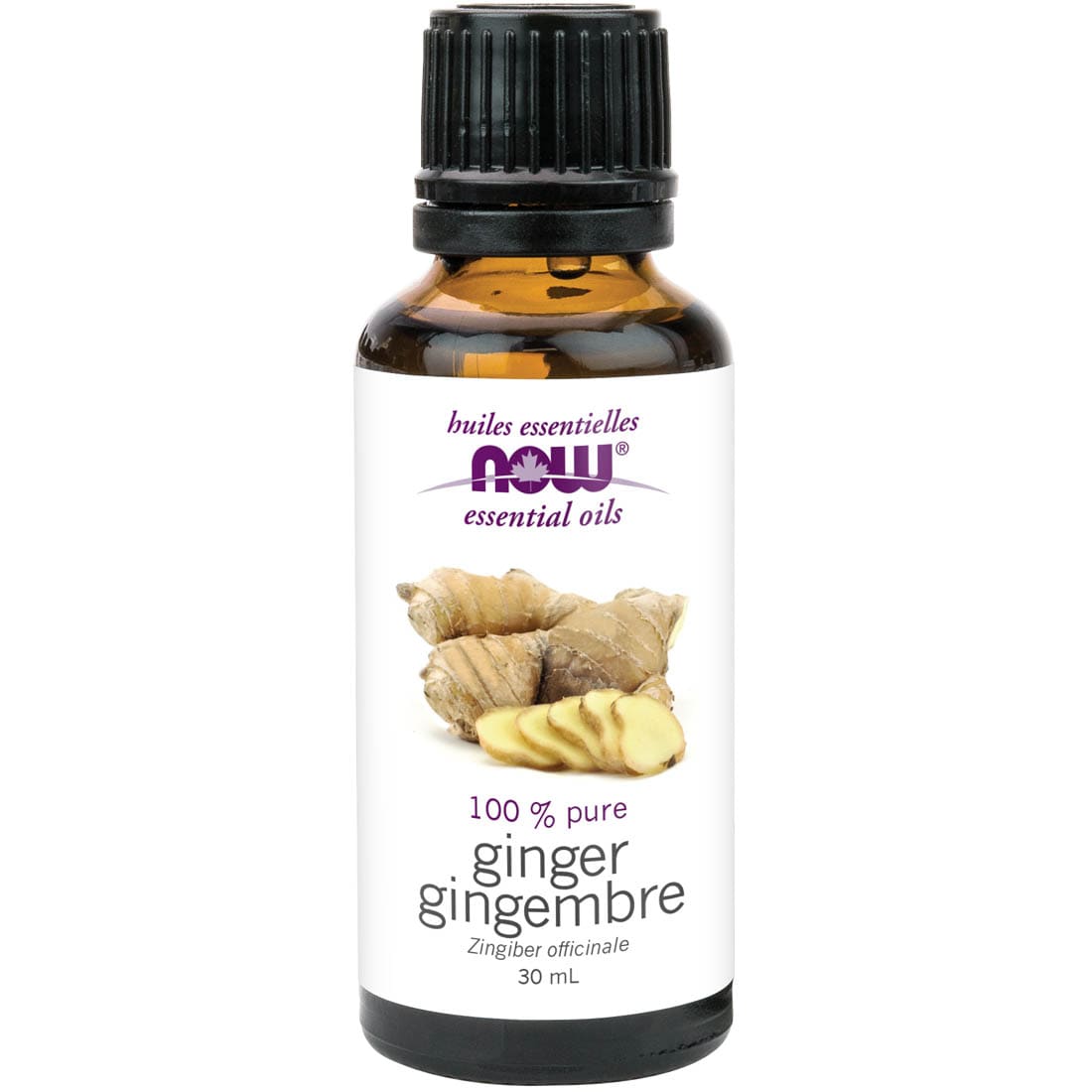 NOW Ginger Oil (Aromatherapy), 100% Pure, 30ml