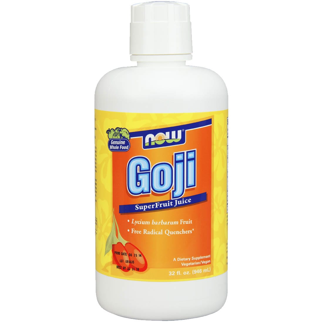 NOW Goji Juice Concentrate, 946ml