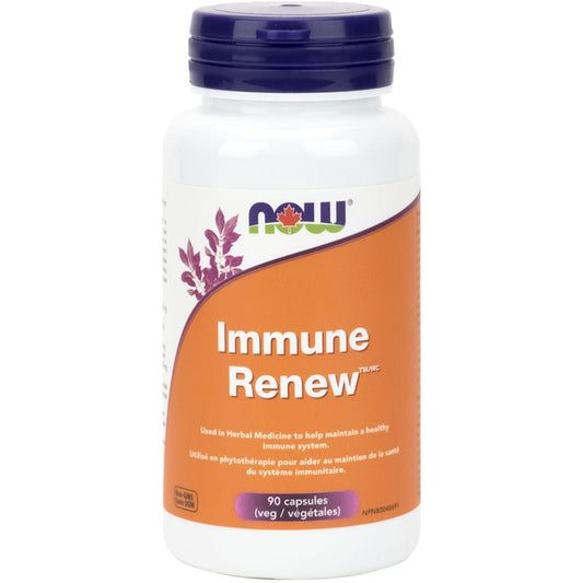 NOW Immune Renew, Mushroom Blend + Astragslus Root Extract, 90 VCaps