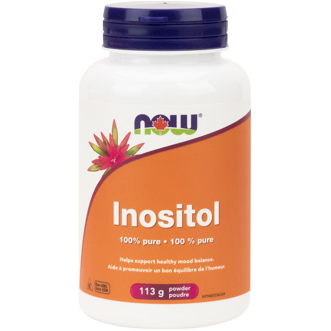 NOW Inositol Powder (100% Pure and Non-GMO)