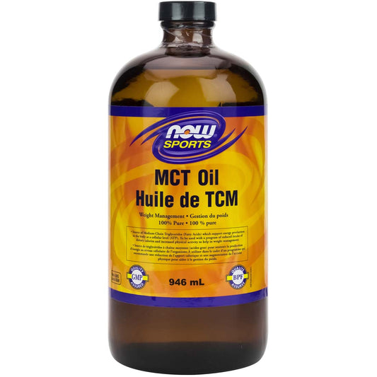 NOW MCT Oil, 100% Pure, 946ml