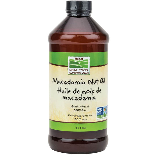 NOW Macadamia Nut Oil, 100% Pure, 473ml