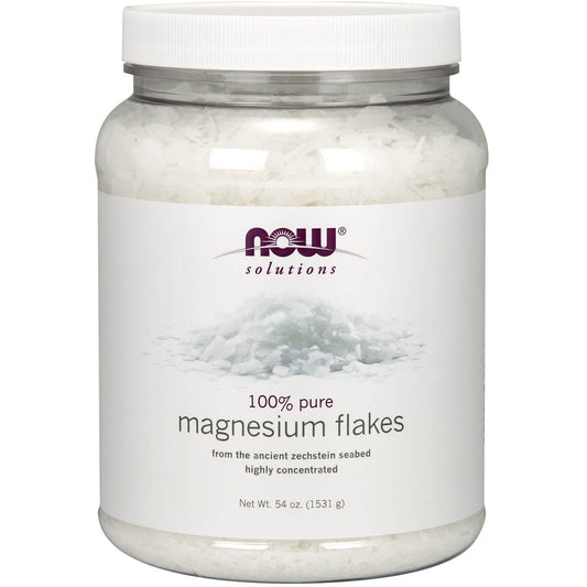 NOW Magnesium Flakes, 1531g