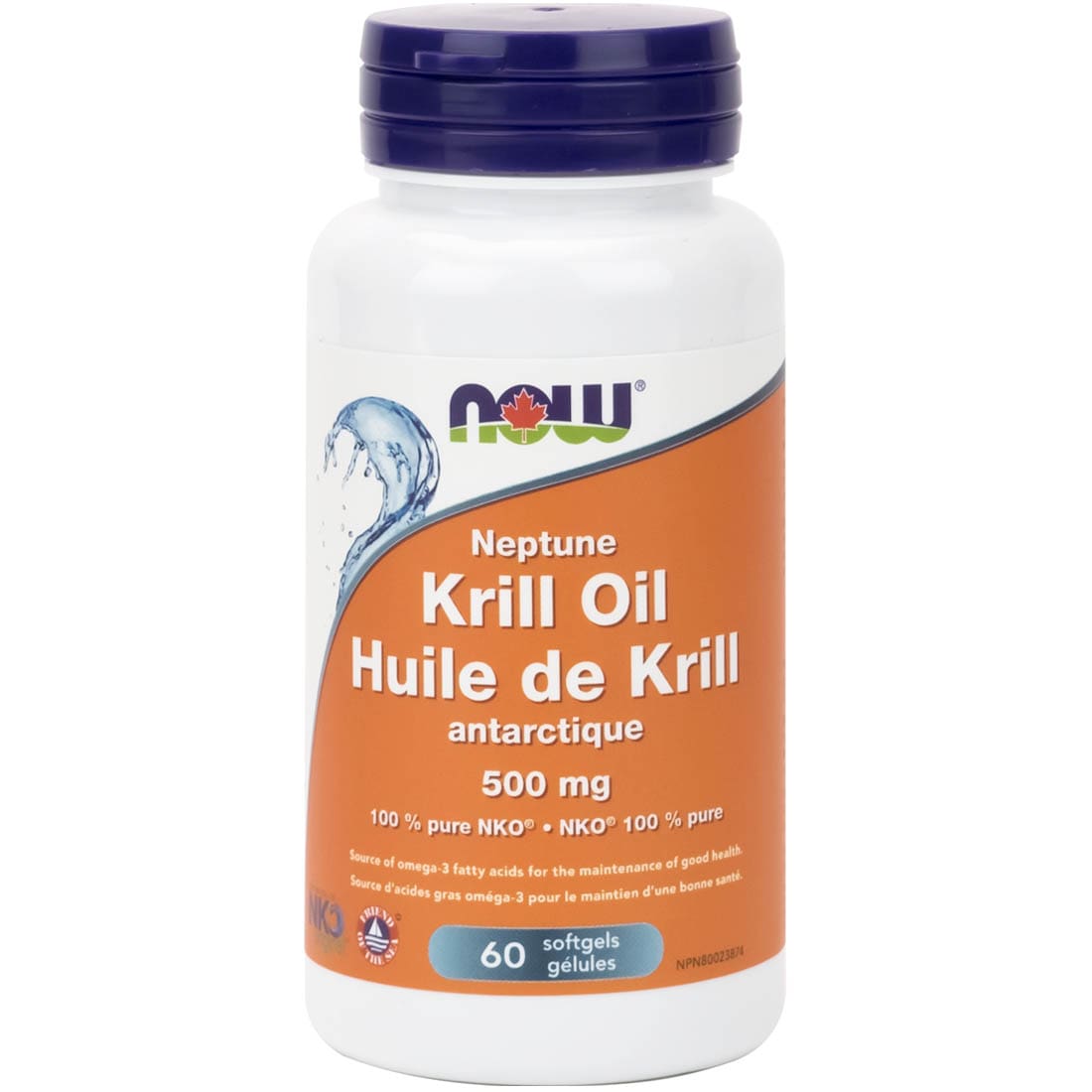 NOW Neptune Krill Oil 500mg (100% Pure NKO)