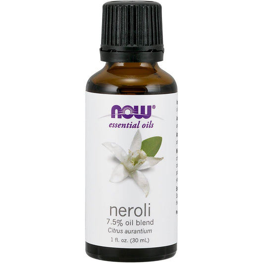 NOW Neroli, 7.5% Oil Blend (Aromatherapy), 100% Pure & Natural, 30ml