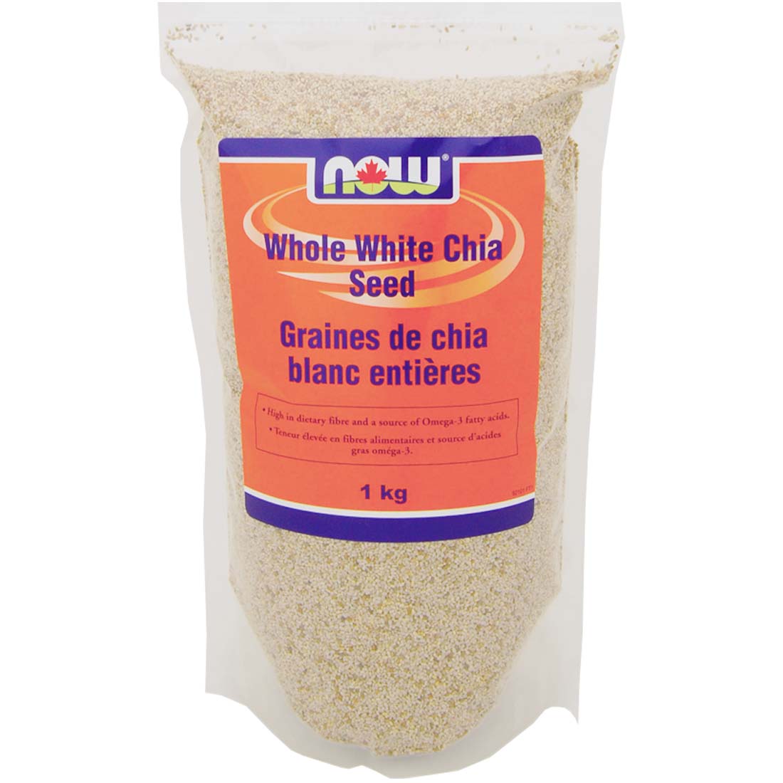 NOW Organic Whole White Chia Seed