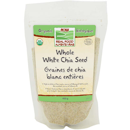 NOW Organic Whole White Chia Seed