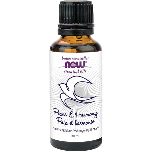 NOW Peace & Harmony Essential Oil Blend, 30ml