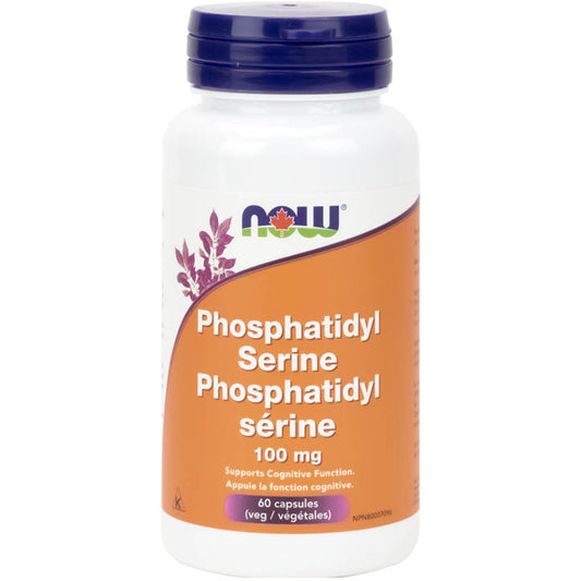 NOW Phosphatidyl Serine 100mg, 60 VCaps