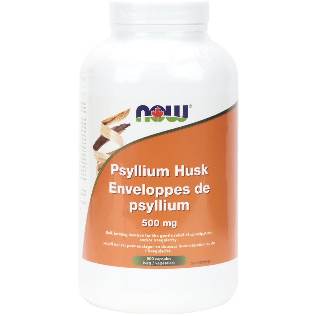Husk Caps NOW Psyllium Husk Caps 500mg – Vitamart.ca