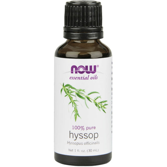 NOW Pure Hyssop Oil, 30ml