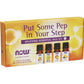 NOW Put Some Pep in Your Step Uplifting Essential Oils (Orange, Lemon, Grapefruit & Cheer Up Buttercup Blend), 4 x 10ml Bottles