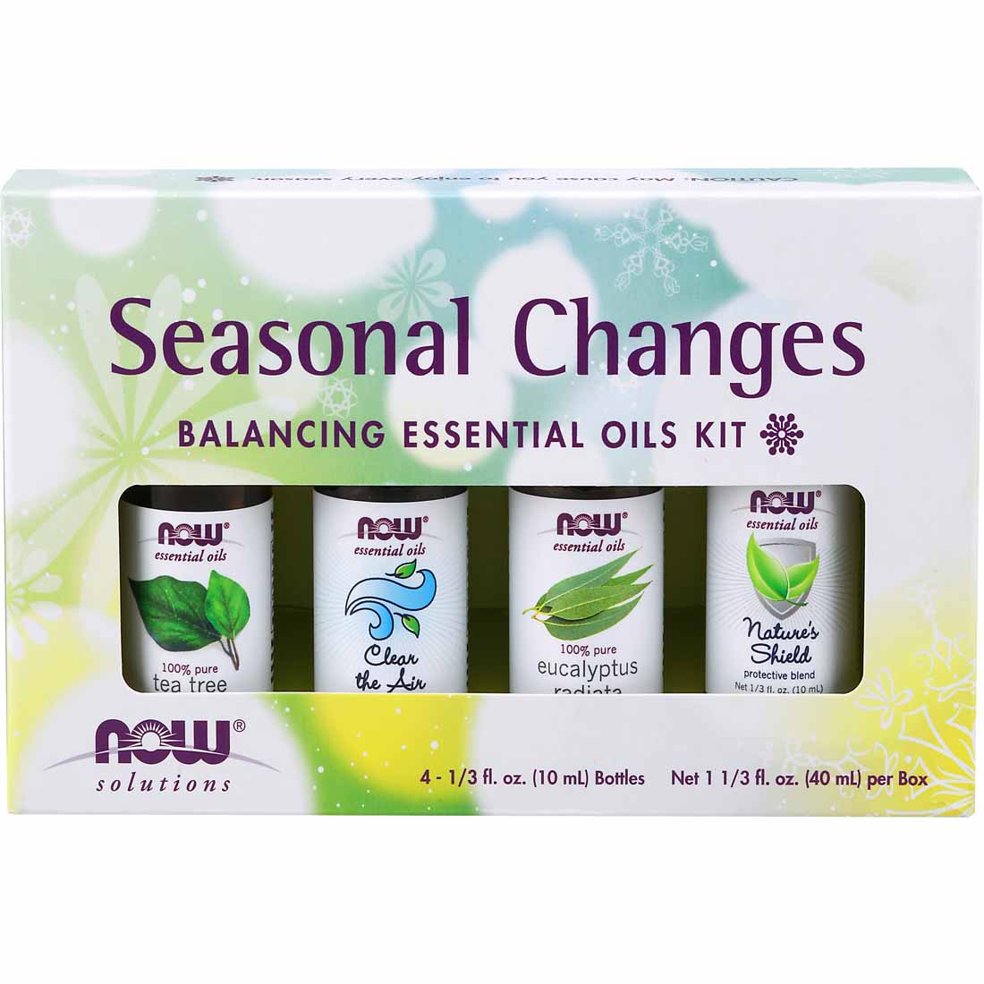 NOW Seasonal Changes Essential Oil Kit