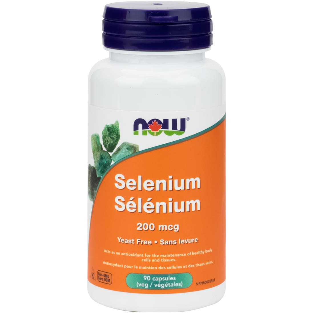 NOW Selenium 200mcg (Yeast-Free)