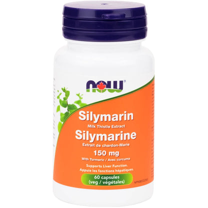 NOW Silymarin Milk Thistle Extract 150mg + Turmeric