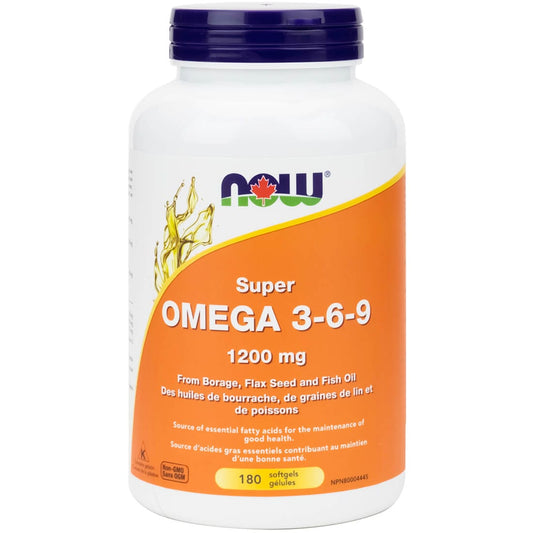 NOW Super Omega 3-6-9 1200mg