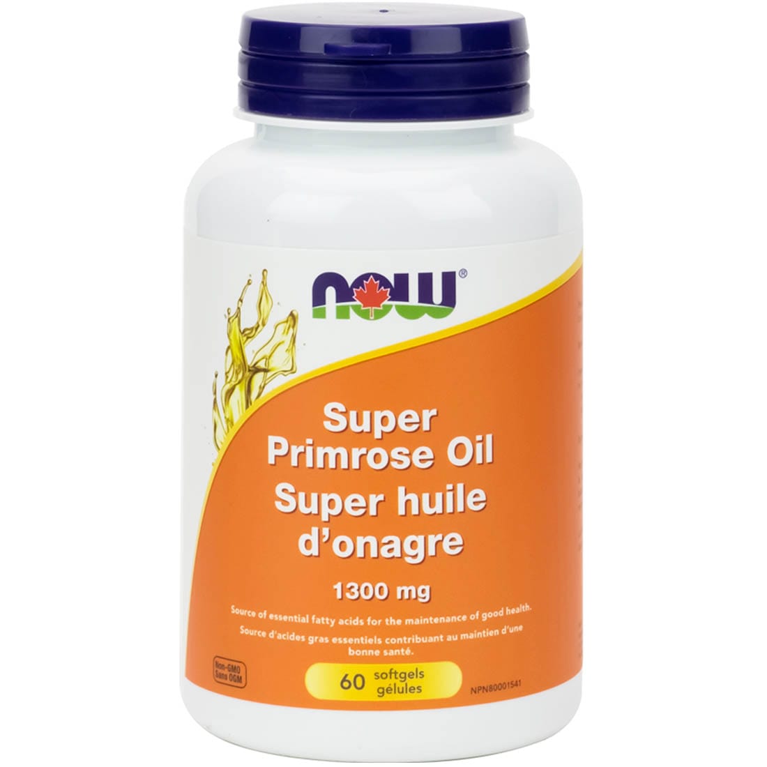 Primrose Now NOW Super Primrose, 1300mg, 60 Softgels – Vitamart.ca