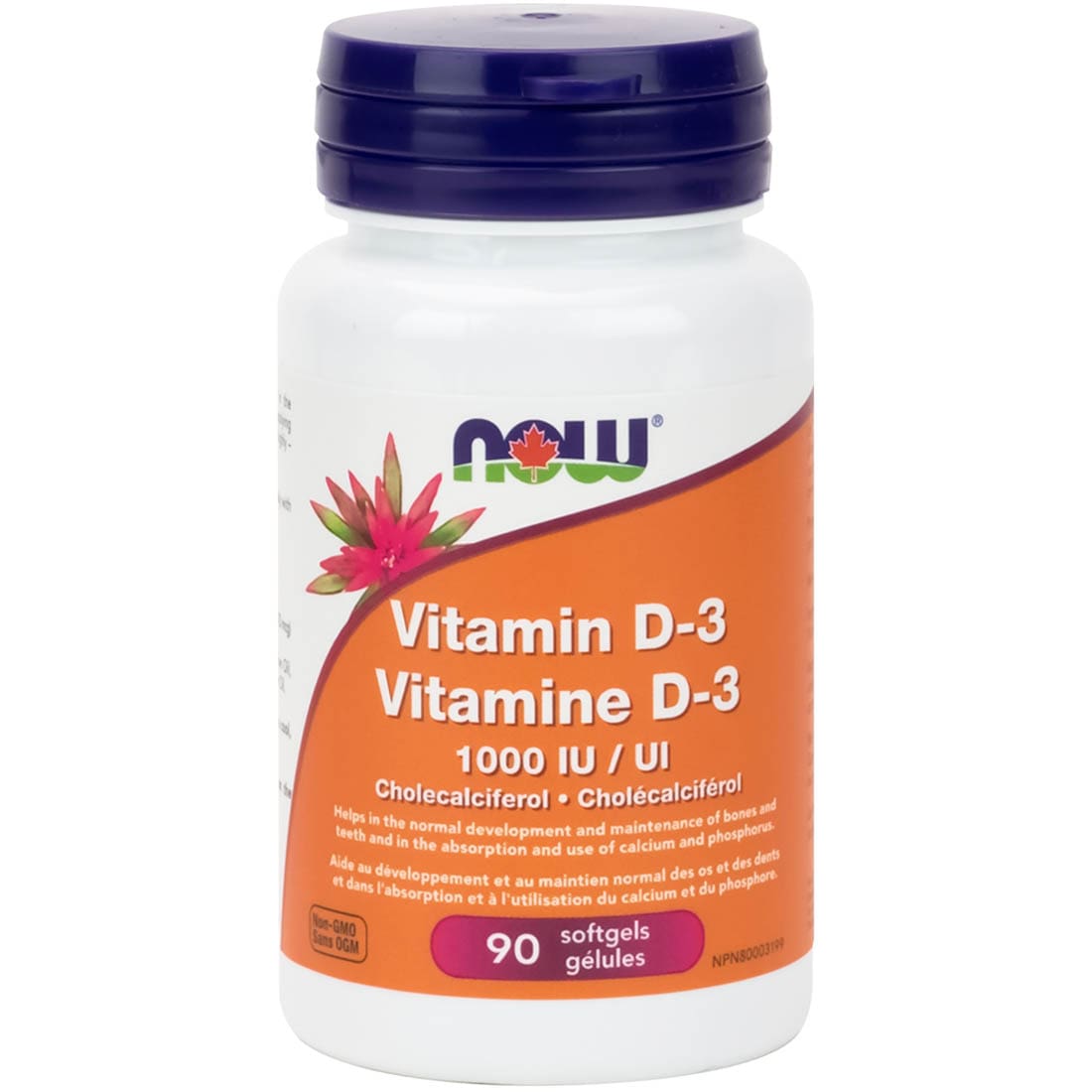 NOW Vitamin D3, 1000IU